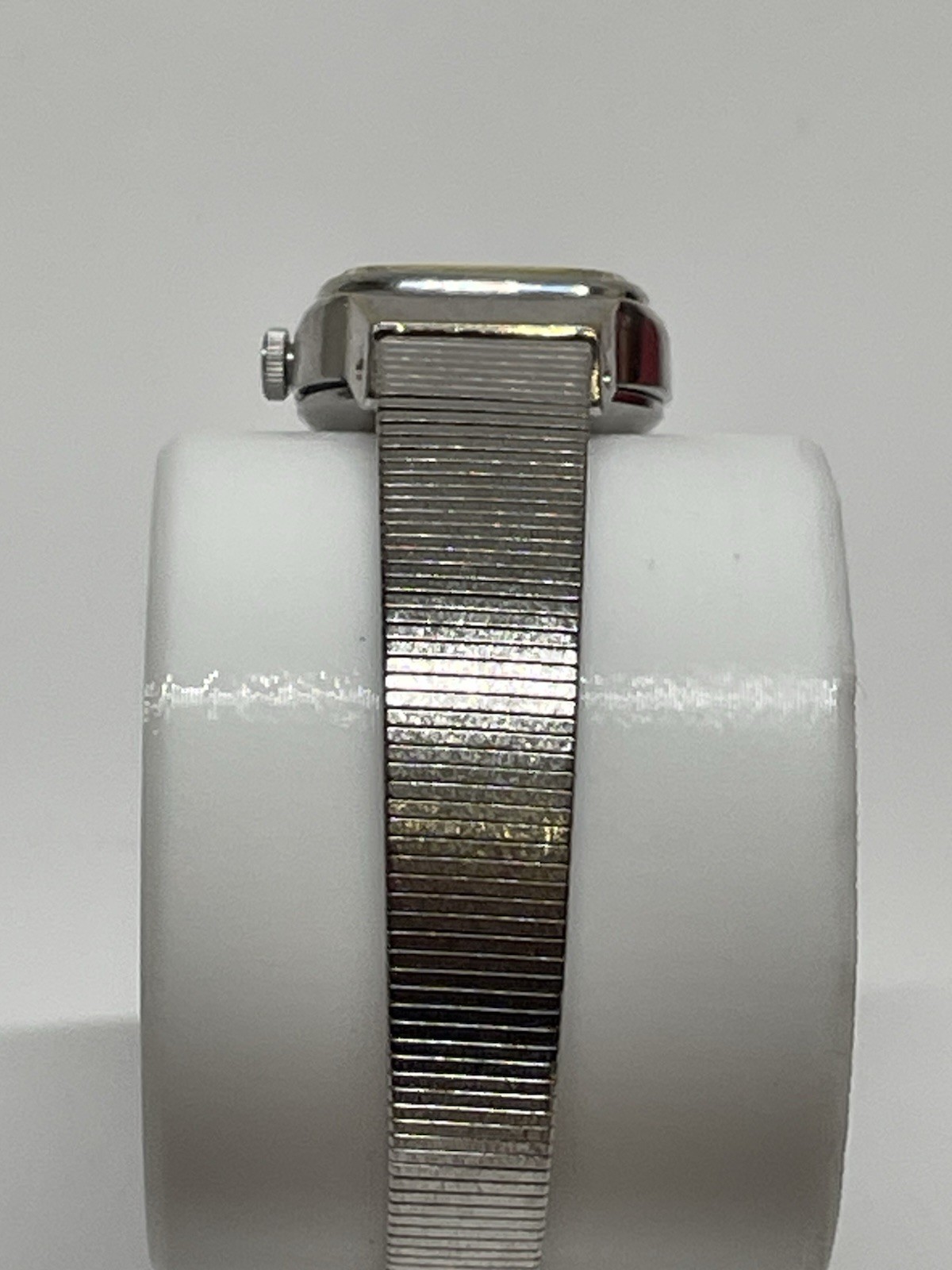 Citizen Quartz CQ Wristwatch Vintage 46-0451 WGP White Gold Plating Wristwatch image 5