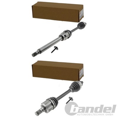 2x NTY ANTRIEBSWELLE VORNE passend für FORD GALAXY II MONDEO IV S-MAX AUTOMATIK
