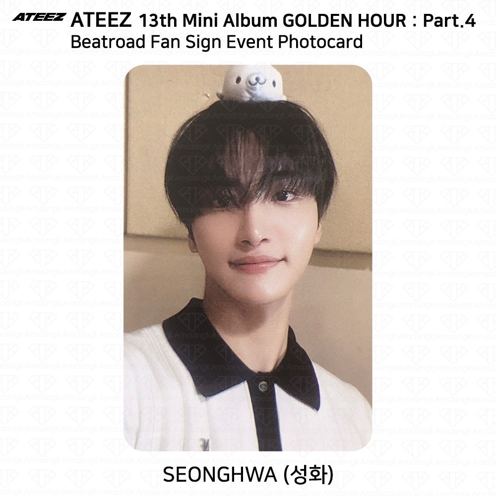 ATEEZ 13th Mini Album Golden Hour Part.4 BeatRoad Fan Sign