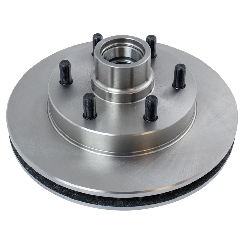 Kit de pastillas de freno y rotor de disco de cerámica delanteras para camioneta Chevy GMC Foto 2 de 4