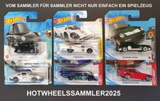 HOT WHEELS "PORSCHE KONVOLUT 6 PORSCHE 917 LH, 911, 944, CARRERA" OVP UNGEÖFFNET