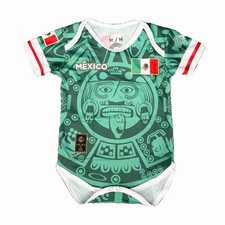 Mexico Calendario Azteca soccer jersey Baby U...