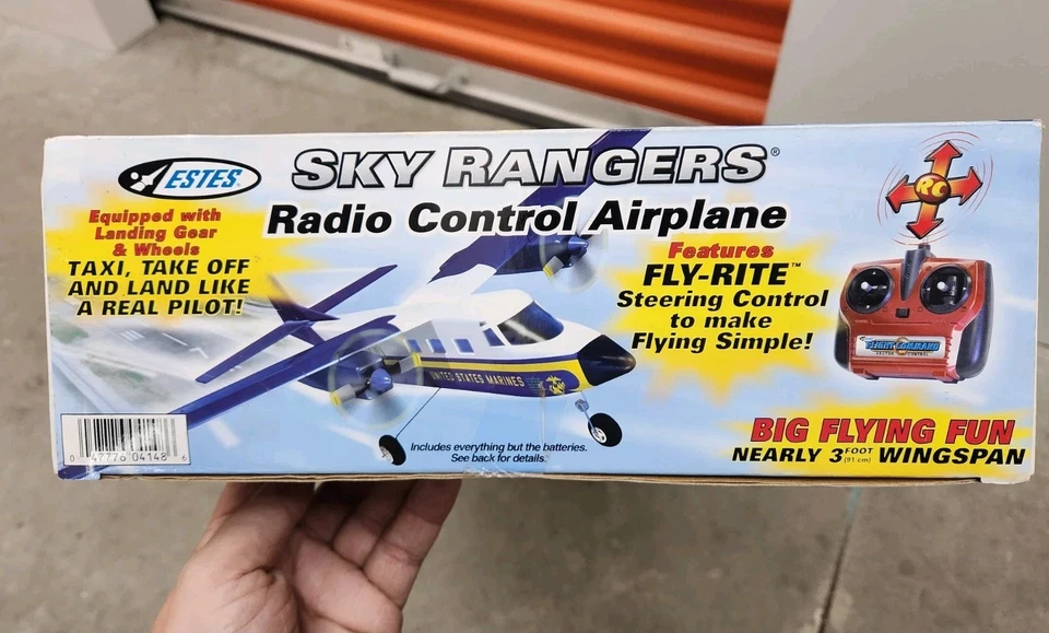 Estes Cox Sky Rangers R/C Airplane Blue Angels Marines #4148-1 NIB!! - Image 3 of 4