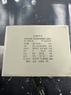 Sterling Transformer St26648