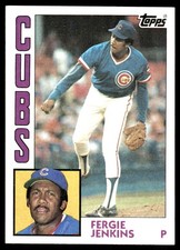 Fergie Jenkins 1984 Topps #483 Chicago Cubs MLB READ FREE SHIPPING AutographDen