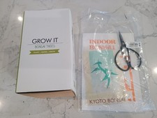 Bonsai Tree "Grow It" Growing Kit Gift Set Grows & kyoto kit BARGAIN