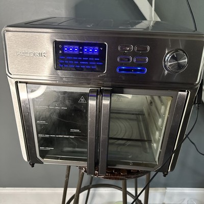 Kalorik AF-250AD2 Digital Air Fryer Oven Countertop Convection Cooker Stainless
