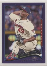 2014 Topps Future Stars Toys R Us Purple Julio Teheran #288 g9j