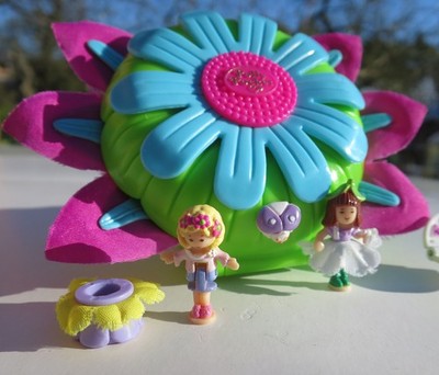 Mini Polly Pocket Daisy Dressmaker Boutique  %Komplett Totally Flowers Bluebird