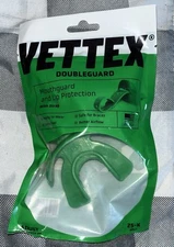 Vettex Doubleguard Adult Lipguard Mouthpiece Kelly Green