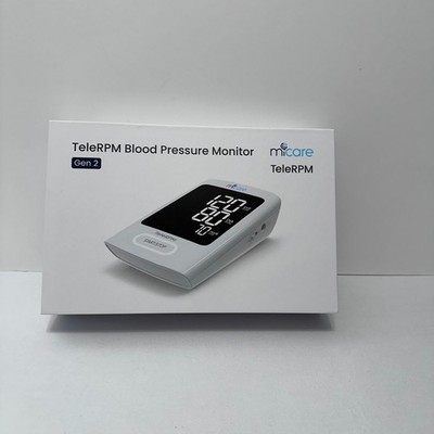 Transtek TeleRPM Gen2 Plus Blood Pressure Monitor TMB-2092-G New Tested Only