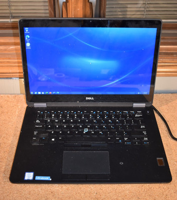Dell Latitude E7470 Core i5-6300U 16GB RAM 512GB SSD Windows 7 Pro Touchscreen