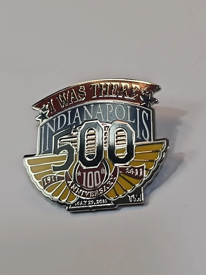 Indianapolis 500 "I Was There" Lapel Pin 100th Anniversary 1911-2011 - Image 3 of 4