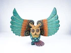 Owl Alebrije ELEGANT Oaxacan Wood Carving | Magia Mexica
