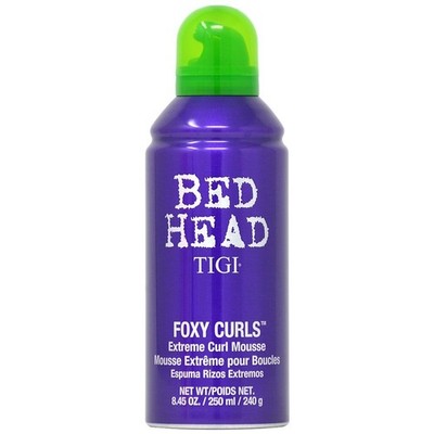 Tigi Bed Head Foxy Curls Extreme Curl Mousse For Curl Definition, 8.45 oz