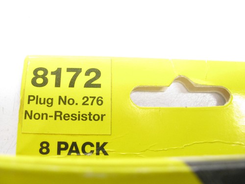 (8) Accel 276 / 8172 U-Groove Performance Non-resistor Copper Core Spark Plugs - Picture 3 of 3
