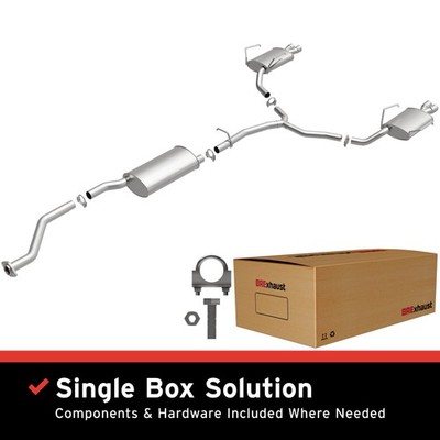 OE Replacement Exhaust System Kit For 2007-2008 GMC Acadia, Saturn Outlook