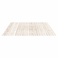 Wohnzimmerteppich 1829X2743Mm Teppich Kurzflor Rutschfest Modern Beige