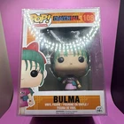 Funko Pop! Animation Dragon Ball Bulma #108 Vinyl Figure + Box Protector