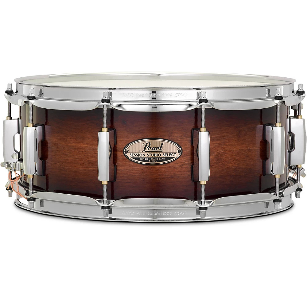Pearl Session Studio Select Snare Drum 14 x 55 in Gloss Barnwood Brown 58390₽