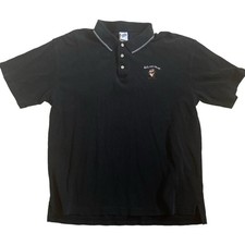 Vintage 2000 Taz Polo Shirt Black Large