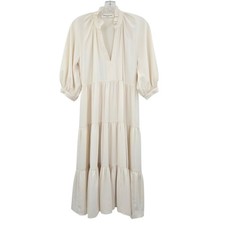 Amanda Uprichard Women's Saffron Midi Dress White XS