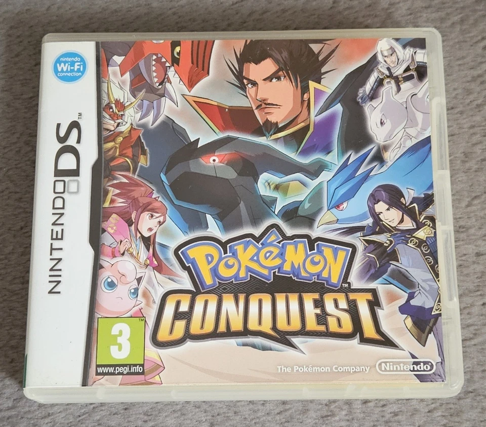 Pokémon Conquest Nintendo DS UK PAL Genuine Fully Complete In Box  - Image 4 of 4