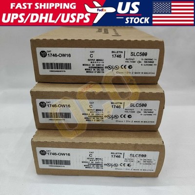 1-YR Warranty NEW Factory 1746-OW16 Allen-Bradley US Stock AB 1746-OW16 SER C