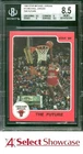 1986 STAR MICHAEL JORDAN #10 RC BULLS HOF THE FUTURE BGS 8.5