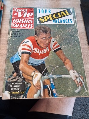 Revue Ancienne Cyclisme TOUR DE FRANCE Jacques ANQUETIL - 8