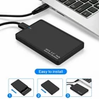 2.5” USB 3.0 External Hard Drive Enclosure - High-Speed HDD SSD Case for Laptop