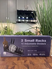 Better Things Home 12+ Expandable Pan and Pot Lid LID ORGANIZER, Dark Grey 