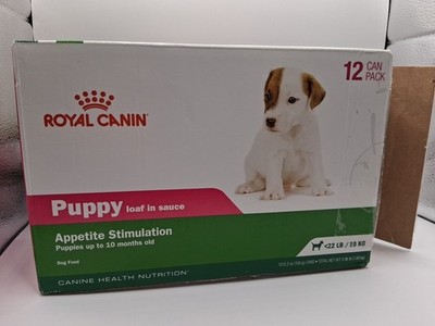 Royal Canin Health Nutrition Puppy 8 Cans Dog Food Loaf In Sauce Up To 10 Months