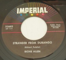 RICHIE ALLEN Strabger from Durango / Redskin ...