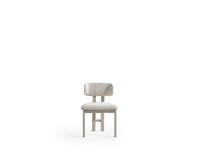 Beige Holz-Textil StüHle Im Eleganten Design