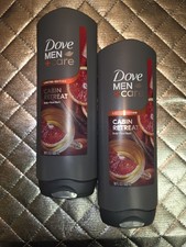 Dove Men Care Limited Edition Cabin Retreat Body+Face Wash 18 Fl Oz Lot Of 2