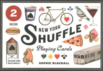 New York Shuffle Playing Cards : Two Standard Decks, Paperback by Blackall, S...
