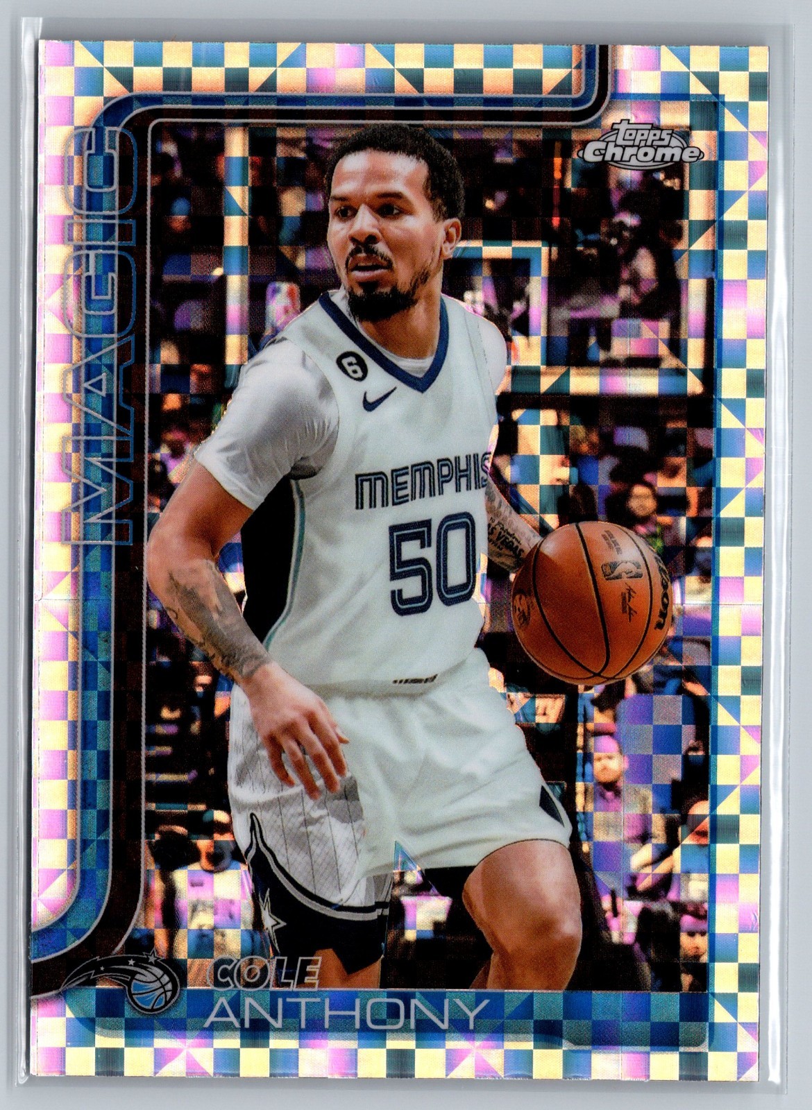 2025-26 Topps Chrome - Cole Anthony #175 X-Fractor