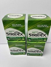 4X Stridex Daily Care Acne Pads with Aloe 90 Count Alcohol Free