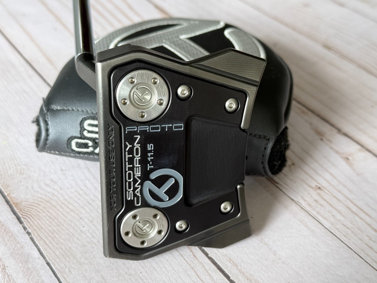 Scotty Cameron Circle T w/COA Tour Prototype Phantom X T11.5 in