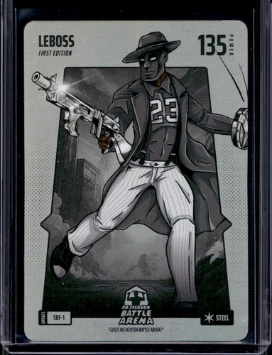 Bo Jackson Battle Arena Update - LEBOSS `LeBron James` Silver Battlefoil #SBF-1