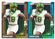 Kenyon Sadiq 2026 SAGE HIGH SERIES GOLD + BASE ROOKIE LOT #181 NEW YORK JETS 🔥