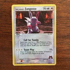 Team Magma's Zangoose 23/95 Team Magma vs Team Aqua Reverse Holo Pokemon Card HP