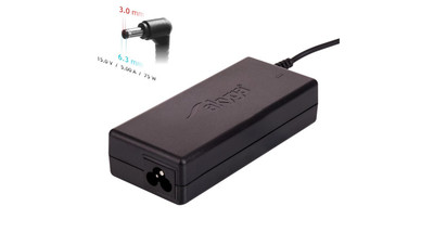 Zasilacz do notebooka Akyga AK-ND-14 15V / 5.0A 75W 6.3 x 3.0 mm TOSHIBA 1.2m