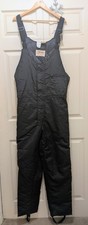 VTG Black Men's Walls Blizzard-Pruf Insulated Bib Overalls Sz Large Reg 38-40