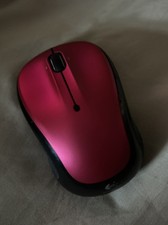 New Logitech M325 Wireless Optical Mouse Magenta