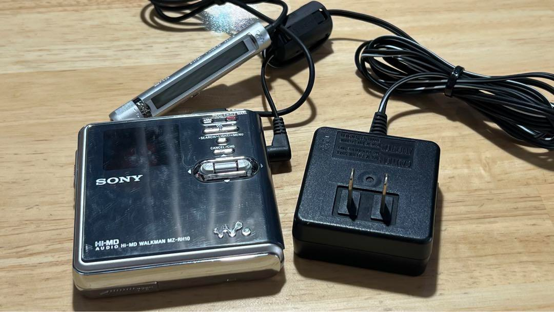 SONY MZ-RH10 WALKMAN MD Recorder Portable MiniDisc Music
