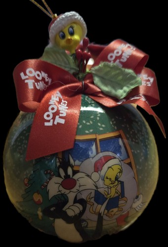 (5) 1995 Warner Brothers Looney Tunes Cartoon Figur Weihnachtsschmuck WB  - Bild 12 von 14