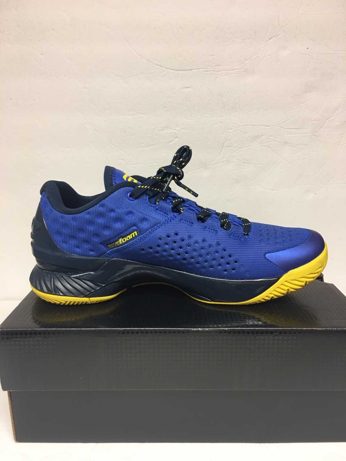 Under Armour Curry 1 Low Mens Size 8 Royal Taxi “Dub Nation” Basketball Shoes thumbnail 6