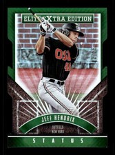 2015 Panini Elite Extra Edition #124 Jeff Hendrix Emerald Status Die Cut #/25